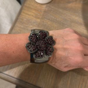 White House Black market flower bracelet